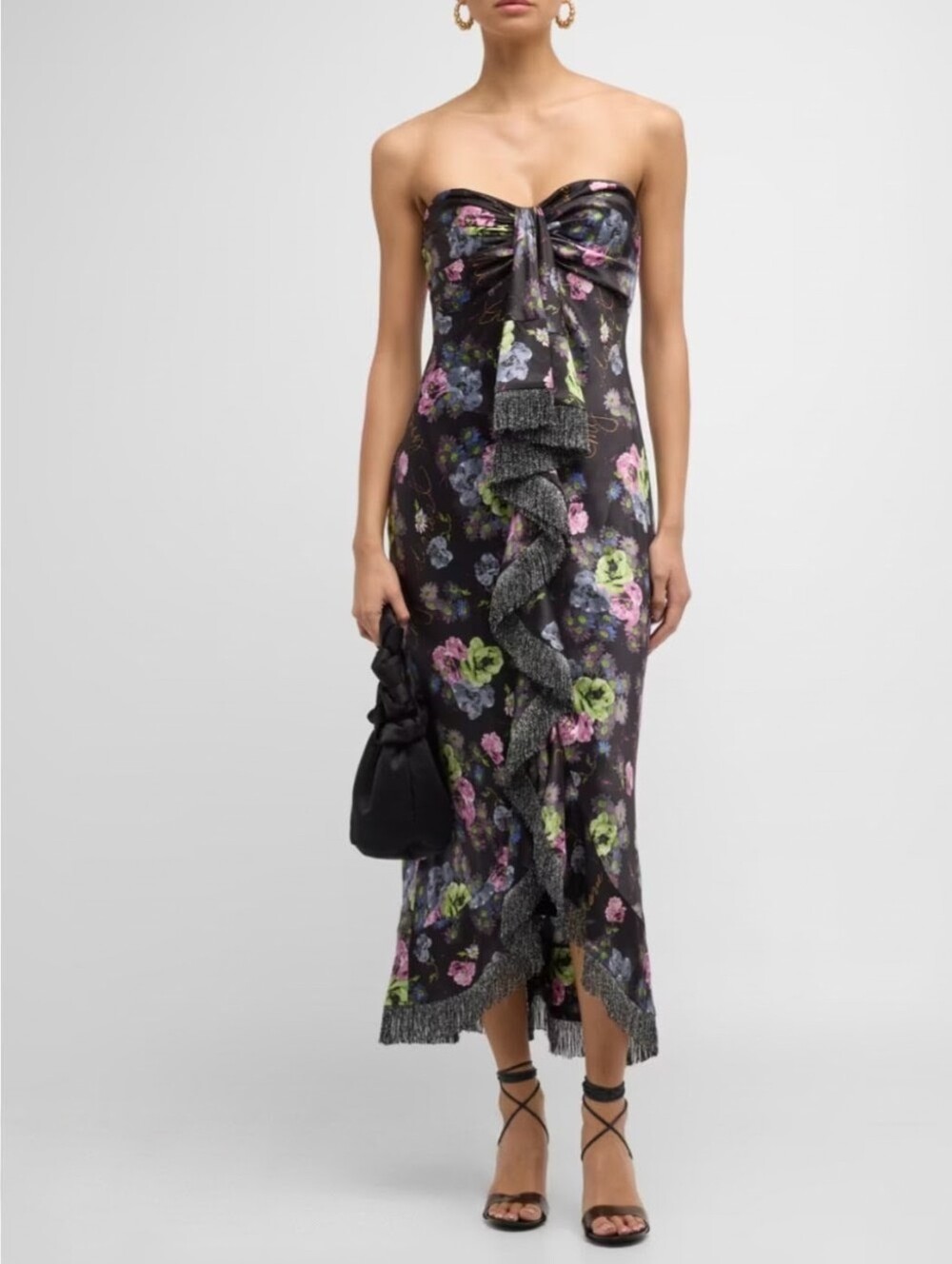 Cinq à Sept Elise Dress In Midnight Bloom - Size 4